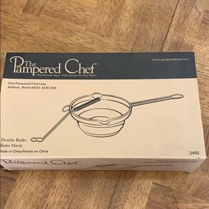 Pampered Chef double boiler used once!